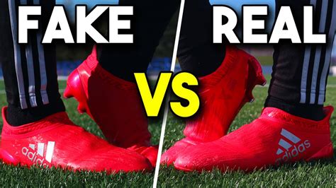 adidas purechaos x16 red fake|Fake vs. Real X16+ PureChaos .